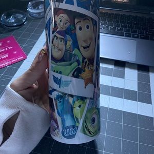 20 ounce custom tumbler with lid and straw